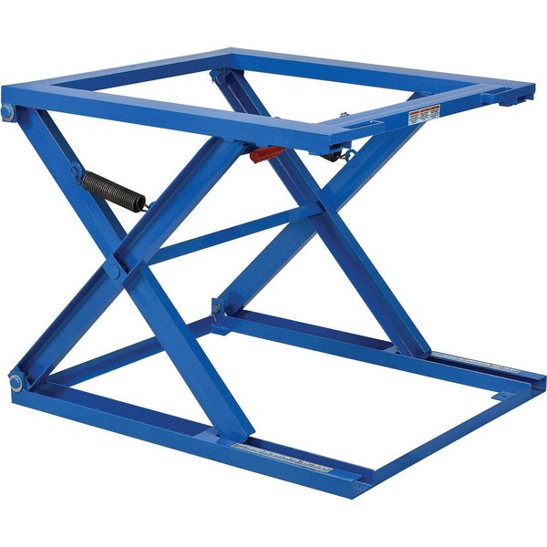 Global Industrial Steel Pallet & Skid Carousel Stand, Blue, 5000 Lb. Capacity 330015